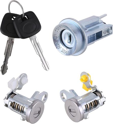 Ignition Switch and Door Lock Cylinder with 2 Keys Compatible for Toyota Tacoma 1999 2000 2001 2002 2003 Replace 69005-35840 Ignition Switch,Door Lock Cylinder and Key in Saudi Arabia