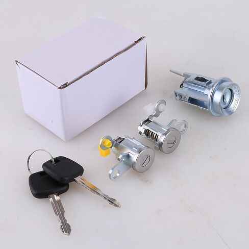 Ignition Switch and Door Lock Cylinder with 2 Keys Compatible for Toyota Tacoma 1999 2000 2001 2002 2003 Replace 69005-35840 Ignition Switch,Door Lock Cylinder and Key in Saudi Arabia