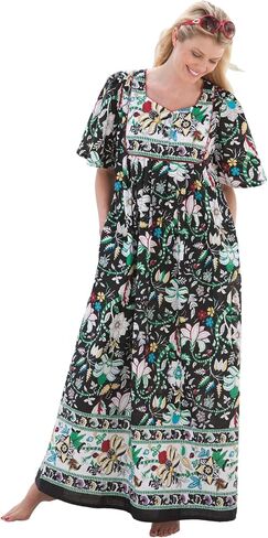 Only Necessities Plus Size Petite Bib Front Lounger in Kuwait