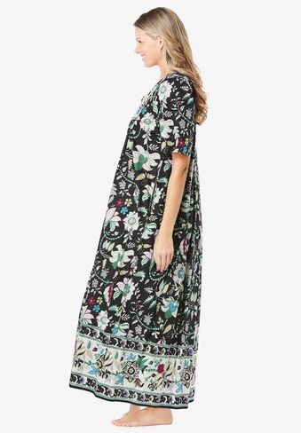 Only Necessities Plus Size Petite Bib Front Lounger in Kuwait