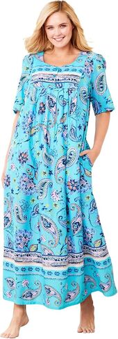 Only Necessities Plus Size Petite Bib Front Lounger in Kuwait
