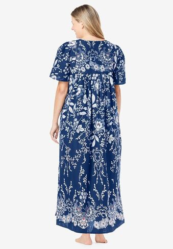 Only Necessities Plus Size Petite Bib Front Lounger in Kuwait