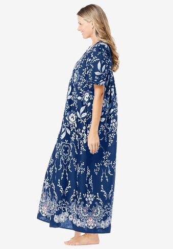 Only Necessities Plus Size Petite Bib Front Lounger in Kuwait