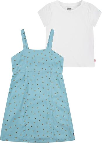 Levi's girls T-shirt and Dress 2-piece Outfit Set in Saudi Arabia