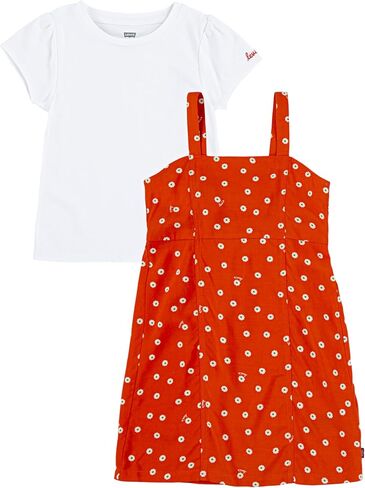 Levi's girls T-shirt and Dress 2-piece Outfit Set in Saudi Arabia