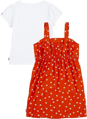 Levi's girls T-shirt and Dress 2-piece Outfit Set in Saudi Arabia