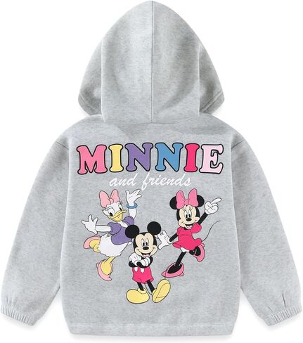 Disney Minnie Mouse and Friends Girls Hoodie T-Shirt and Skort Skirt 3 Piece Set for Toddler and Big Kids in Saudi Arabia