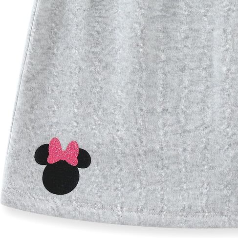 Disney Minnie Mouse and Friends Girls Hoodie T-Shirt and Skort Skirt 3 Piece Set for Toddler and Big Kids in Saudi Arabia