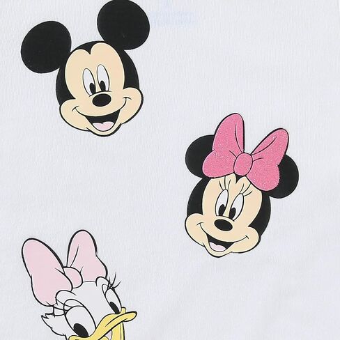 Disney Minnie Mouse and Friends Girls Hoodie T-Shirt and Skort Skirt 3 Piece Set for Toddler and Big Kids in Saudi Arabia