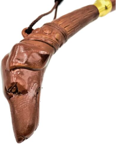 Shoe Horn Long Handle for Seniors [ Made in Japan ] 17.32 inch Stylish Design (Long Handled Shoehorn for Men) (Hunting dog design(17.32 inch)) in Saudi Arabia