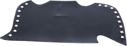 Motorcycle Heatshield Leather Studs,Side Saddle Heat Shield Deflector For Harley Softail Dyna Sportster Touring Road King in Saudi Arabia