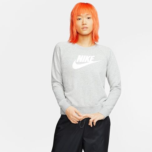Nike W NSW Essntl Crew FLC Hbr Fleece Women Black - S - Sweaters Sweater in Saudi Arabia