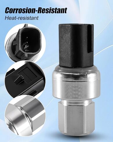 Air Conditioner Pressure Sensor Switch Fit for Ford F-150 E-150 Focus Fiesta Fusion Expedition Lincoln MKS Replace BT4Z-19D594-A BT43-19D594-AA HG1Z-19D594-A YH2034 SW10101C in Saudi Arabia