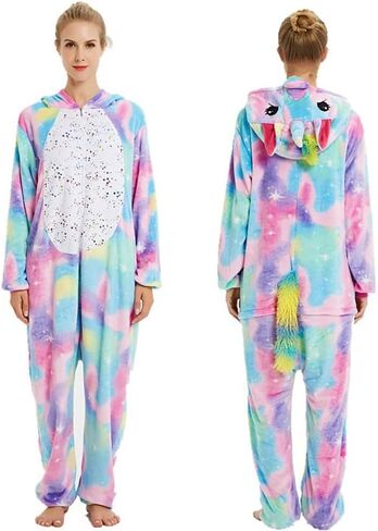 Adult Onesie Costume Pajamas Halloween Costumes Animal Onesie Cosplay Sleepwear in Kuwait