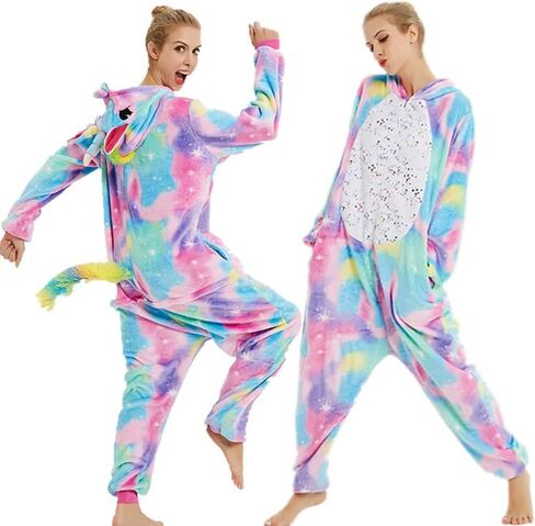 Adult Onesie Costume Pajamas Halloween Costumes Animal Onesie Cosplay Sleepwear in Kuwait