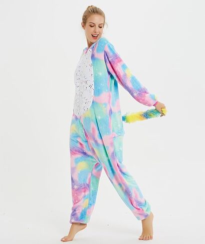 Adult Onesie Costume Pajamas Halloween Costumes Animal Onesie Cosplay Sleepwear in Kuwait