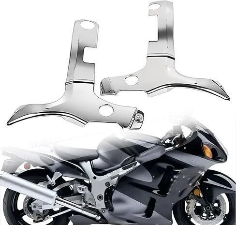 يغطي إطار الكروم الأيسر الأيسر من البلاستيك ABS لـ Suzuki GSXR 1300 Hayabusa 1997-2025 in Kuwait
