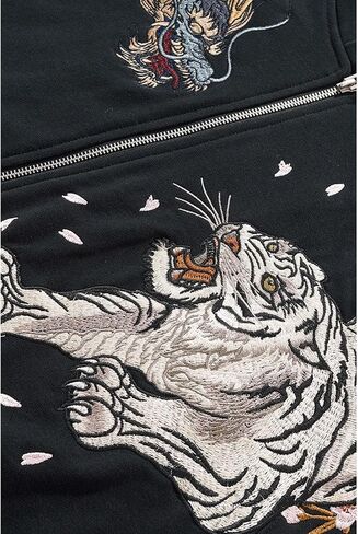 Men'S Japanese Streetwear Hoodie Phoenix Embroidered Hoodie Cotton Hoodies Mens Graphic Hoodies Anime Hoodie in Saudi Arabia