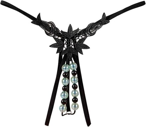 Erotic Lingerie for Women Sexy Lace See-Through Crotchless Panties T-Back Thongs Nightwear in Saudi Arabia