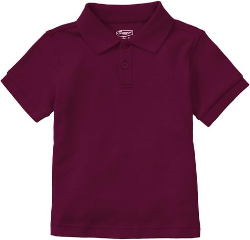 Classroom School Uniforms Kids' Toddler Little Boys' Uniform Short Sleeve Interlock Polo in Kuwait