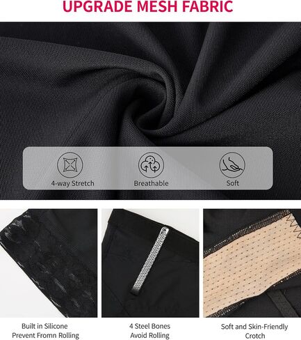 Gotoly Shapear Control Tummy High Pheched Butting Lifting Shapear Body Shaper Capri Shapear Shorts Hoit Slimmer in Kuwait