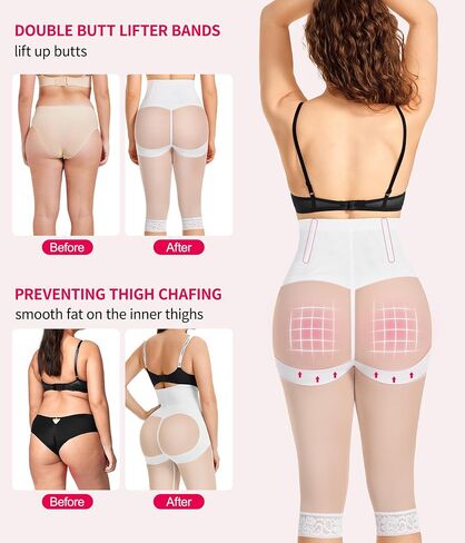 Gotoly Shapear Control Tummy High Pheched Butting Lifting Shapear Body Shaper Capri Shapear Shorts Hoit Slimmer in Kuwait