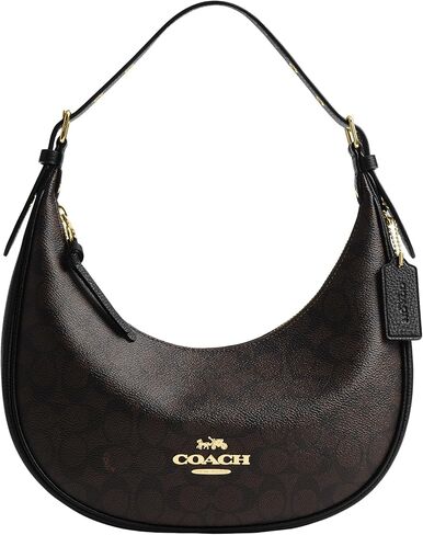 Coach Bailey Hobo in Signature Canvas, IM/Walnut/Black in Saudi Arabia