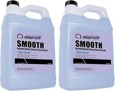 بخاخ نانوسكين سموث سريع التفاصيل 1 جالون لتفصيل السيارة | معزز لمعان فائق، معزز للشمع، ومادة تشحيم من الطين | تنظيف بدون ماء وبدون جهد للغبار واللطخات وبصمات الأصابع والملوثات in Kuwait