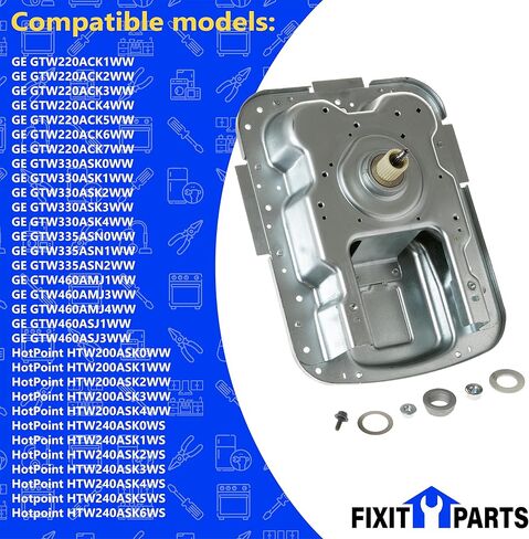المورد والمدير في الولايات المتحدة - WH03x33729 حقيبة معدات غسالة OEM الأصلية ، مجموعة الإرسال متوافقة مع GE GTW220ACK1WW GTW220ACK4WW و HOTPOIN in Kuwait