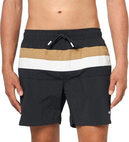 BOSS Men's Iconic Color Block Swim Trunk in Saudi Arabia