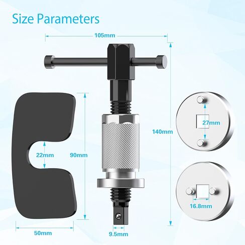 أداة ضغط الفرجار الفرامل ، وأداة WIND للرياح الخلفية للسيارة ، وموزعة وسادة الفرامل الثقيلة مناسبة للسيارات وشاحنات الفرامل وإعادة ضبط المكابس in Kuwait