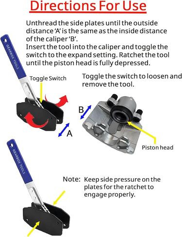 أداة ضاغط مكبس الفرامل ، قفازات ، 2 خطافات ، تشحيم القرص ، فرشاة الأسلاك. 5 في 1 مجموعة أدوات ضغط الفرجار الفرامل المهنية أداة فرامل الفرجار in Kuwait