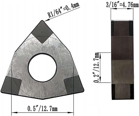 ZOUZMIN 5/8" Right Cutting CNC Lathe Carbide Excircle Indexable Turning Tool Holder Bit Set MWLNR1616H08 with 10pcs WNMG432 WNMG080408 Indexable Carbide Inserts for Hardness Steel in Saudi Arabia