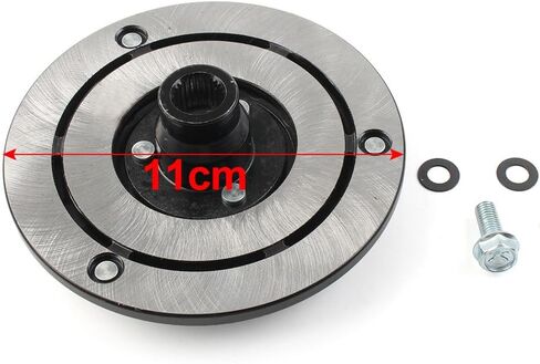 CNXINN10 CAR CAR AC ضاغط لوحة محور القابض ، ضاغط الألومنيوم A/C للسيارات للبيك آب 5.0 لتر V8 2011-2014 فقط in Saudi Arabia