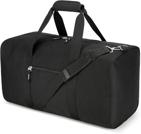 Gym Bag for Men, 22 inch Large Duffle Bag, 55L Lightweight Water-Resistant Weekender Duffel Bag for Travel, Sports, Camping, Overnight in Saudi Arabia