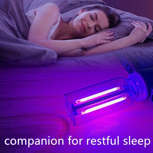 Touch Control Car Atmosphere Light, USB Lights Portable Mini Glass Bottle LED Bulb Night Lights, USE for Vehicle Bedroom Camping Decoration - Yellow in Saudi Arabia