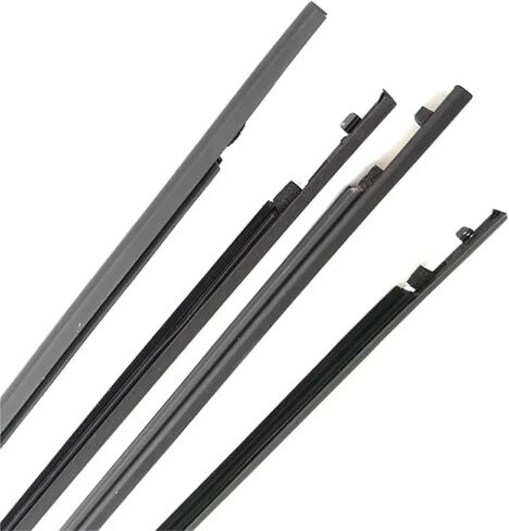 Car Door Window Glass Rubber Pressure Seal Belt Trim Weatherstrip Strip for High-Land 2008 2009 2010 2011 2012 2013 2014(Rear Left) in Saudi Arabia