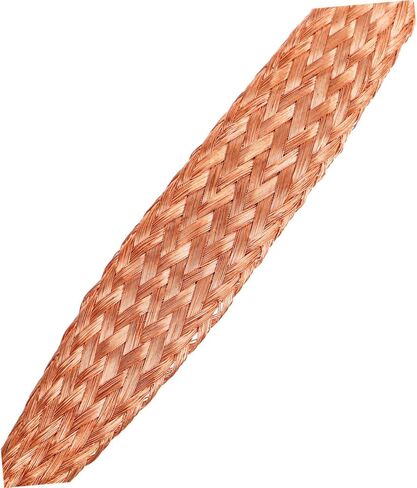 6pcs High Conductivity Grounding Cable Straps Kit for Automotive Engine Car Body Easy Install Flat Braided Design in Saudi Arabia