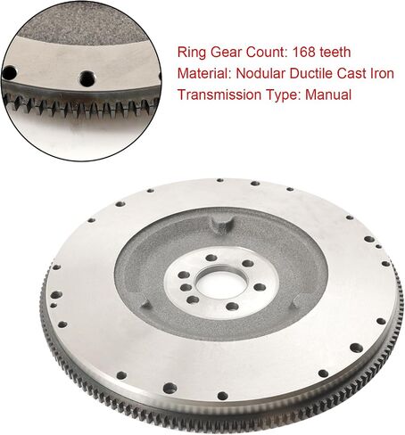 Artudatech Small Block 168-Tooth Flywheel Fit لـ GM Fit لـ Chevy 4.8 5.3 6.0L Gen III IV LS SWAP 12561680 ، 03991408 ، LFW387 in Kuwait