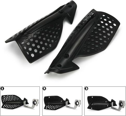 Dirt Bike Handguards 7/8'' 22mm and 1 1/8'' 28mm Handlebar Motorcycle Hand Guards Universal for Most MX Motocross Dirt Pit Bike CRF KLX KX TTR YZ TRX SX SXF EXC XCW ATV Enduro Quad in Saudi Arabia