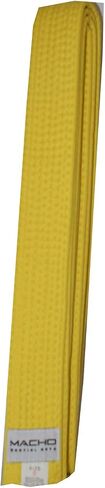 Asian zing Macho Size 5 Yellow Rank Karate Belt in Saudi Arabia