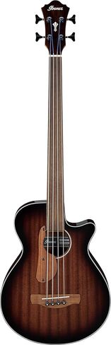 Ibanez AEGB24E Acoustic Electric Bass, Mahogany Sunburst Gloss in Saudi Arabia
