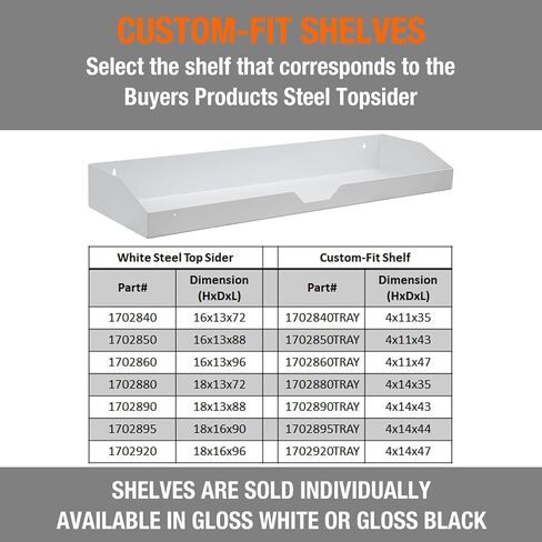 منتجات المشترين 1702840 صندوق الشاحنة الأبيض الصلب مع مزلاج T-Handle ، 16 × 13 × 72 بوصة ، صندوق أدوات الشاحنة للتخزين والتنظيم ، صندوق القفل لشاحنات العمل in Kuwait