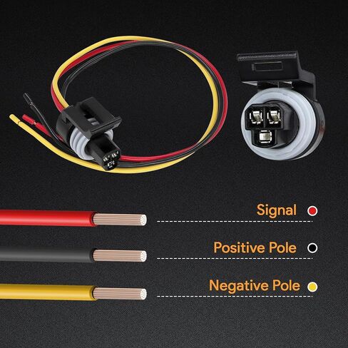 Stainless Steel Exhaust Back Pressure Sensor Tube & EBP Sensor with Wire Harness Fit for Ford F250 F350 7.3L Powerstroke Diesel 1999-2003 Replace # 1850353C1 1C3Z-9D477-AA 1837875C1 in Saudi Arabia