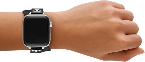 Tory Burch Women's T Double Wrap Leather Band for Apple Watch in Saudi Arabia