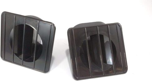 Pair Black Dash Vents for 1967-1972 Chevrolet & GMC Pickup Trucks/Blazer in Saudi Arabia