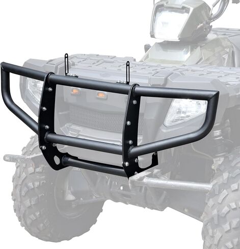 SAUTVS Front Bumper Guard for Polaris Sportsman 450 500 600 700 800 2005-2010, Combined Steel Front Brush Guard Bumper Bar Protector with Light Bar Bracket Accessories in Saudi Arabia