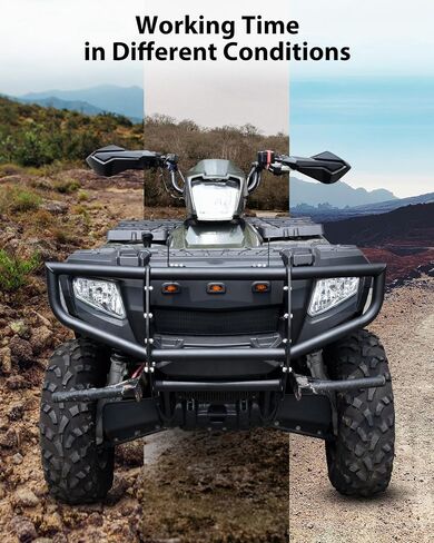 SAUTVS Front Bumper Guard for Polaris Sportsman 450 500 600 700 800 2005-2010, Combined Steel Front Brush Guard Bumper Bar Protector with Light Bar Bracket Accessories in Saudi Arabia