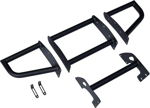 SAUTVS Front Bumper Guard for Polaris Sportsman 450 500 600 700 800 2005-2010, Combined Steel Front Brush Guard Bumper Bar Protector with Light Bar Bracket Accessories in Saudi Arabia