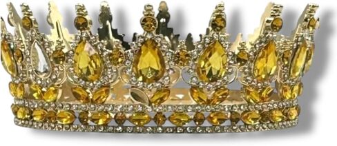 Ochun Crown Santería Orisha Corona Headpiece for Rituals and Altars – Gold Spiritual Crown for Yoruba Goddess of Love and Rivers in Saudi Arabia